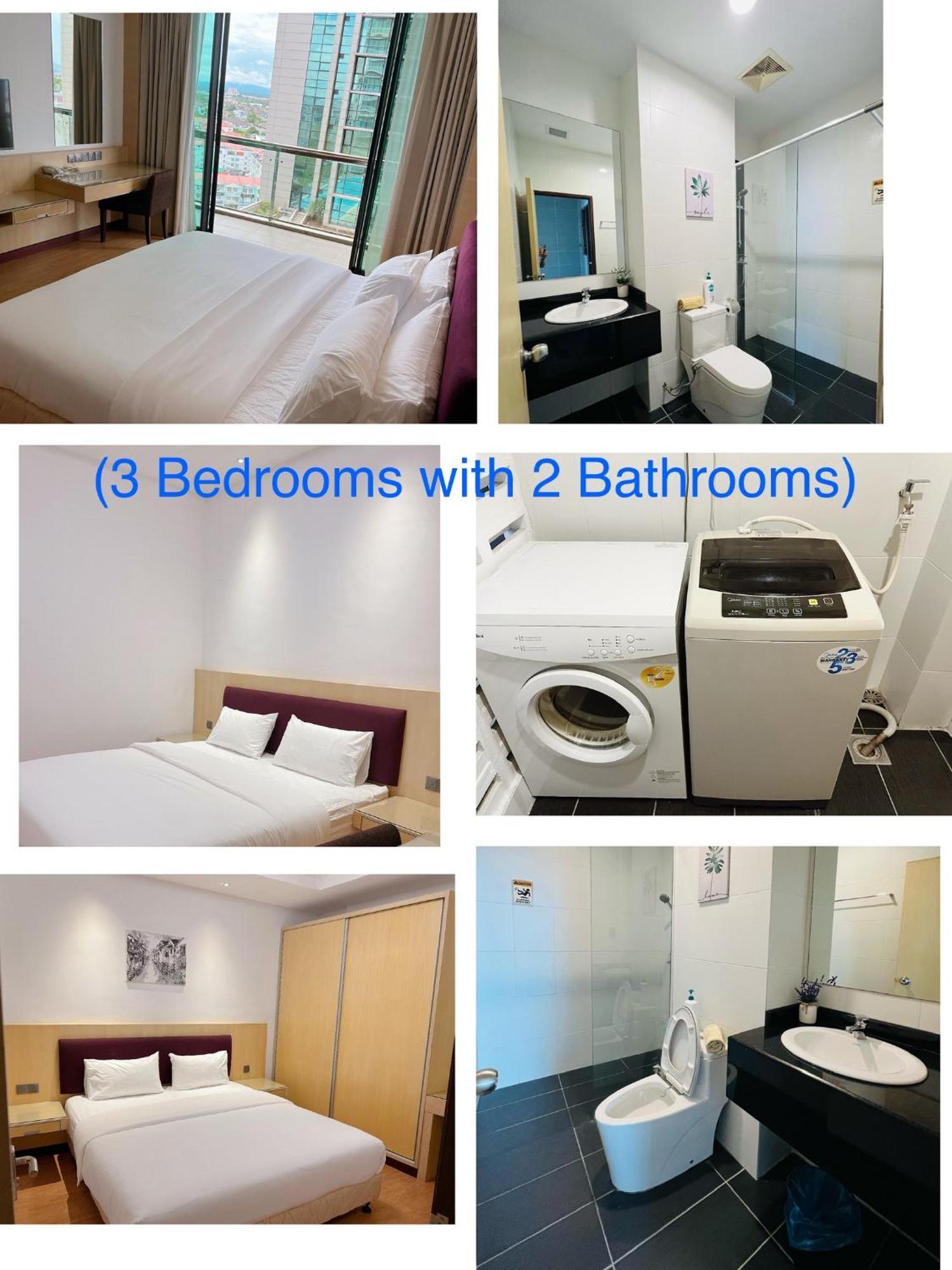 Imperial Grand Suite Apartment Kuching Exterior foto